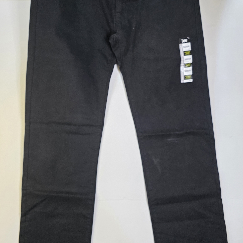 Lee Actice Stretch Slim Straight Men's Jeans in Black 32x34